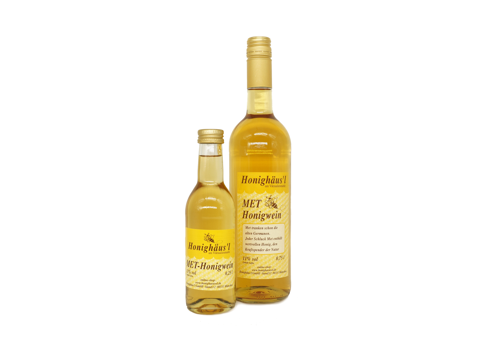 Honigwein / Met in der Flasche