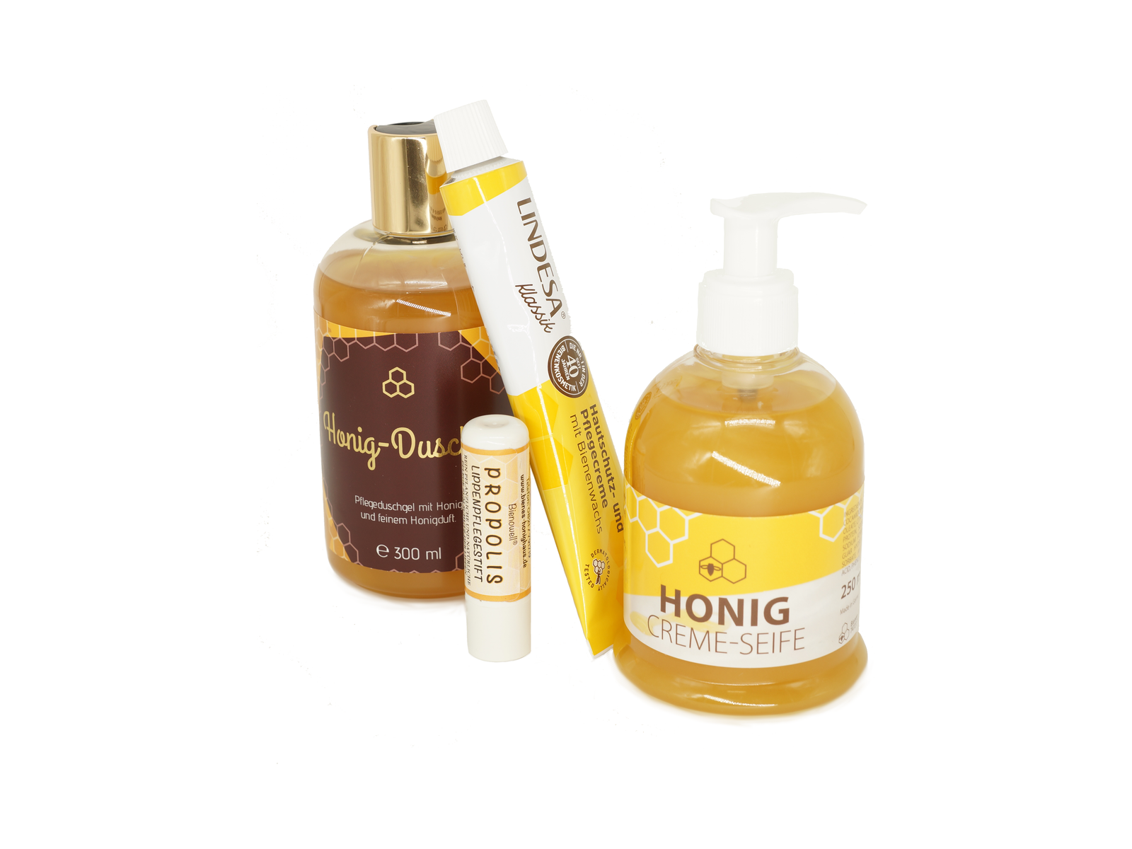 Naturkosmetik mit Honig und Bienenwachs