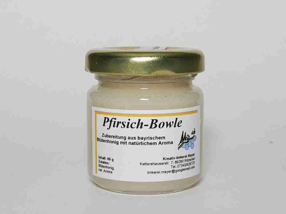 Pfirsich-Bowle
